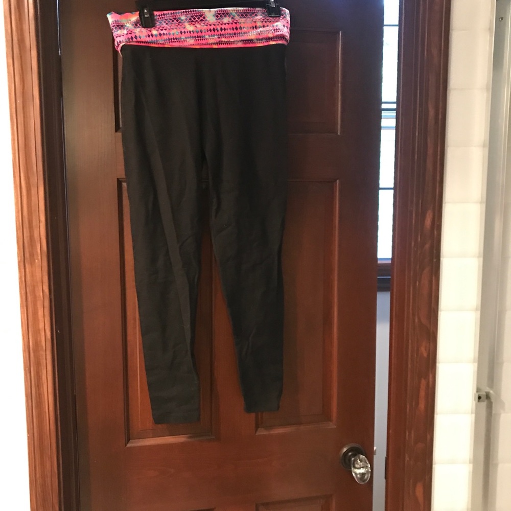 PINK Yoga pant leggings SMALL
